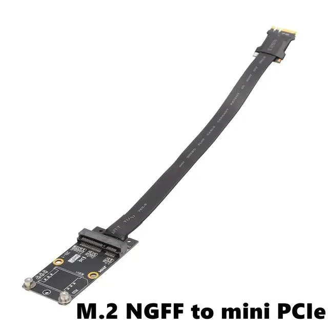 Hetai Tech Hetai Tech M.2 A.E Key to mPCIe Adapter Cable 60CM N2AB — product photo
