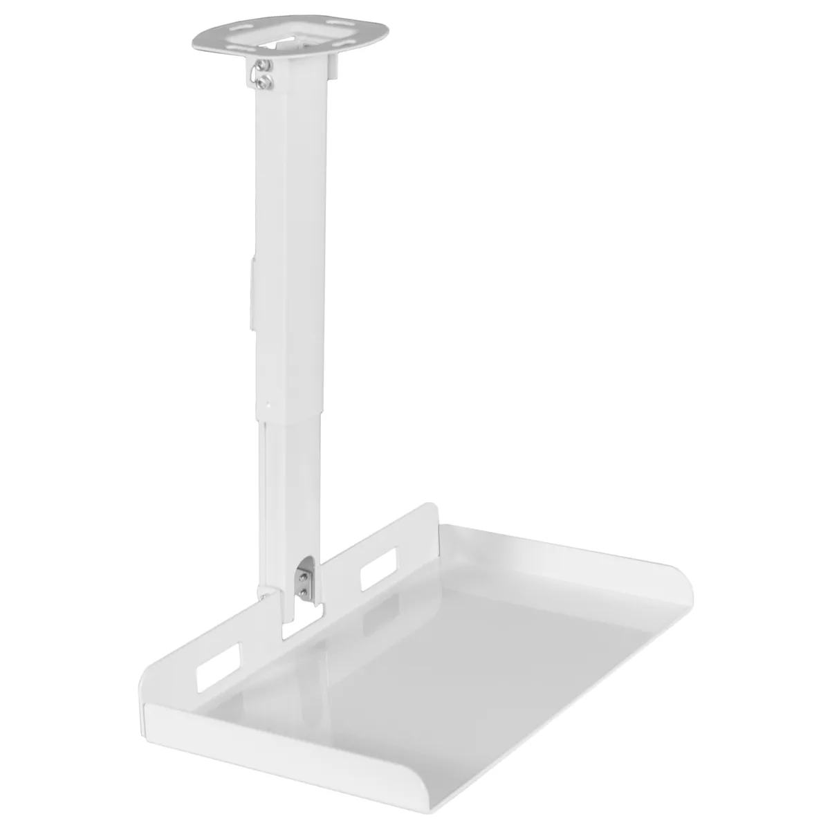 VIVO VIVO White Universal Ceiling Extending Projector Tray Mount — product photo