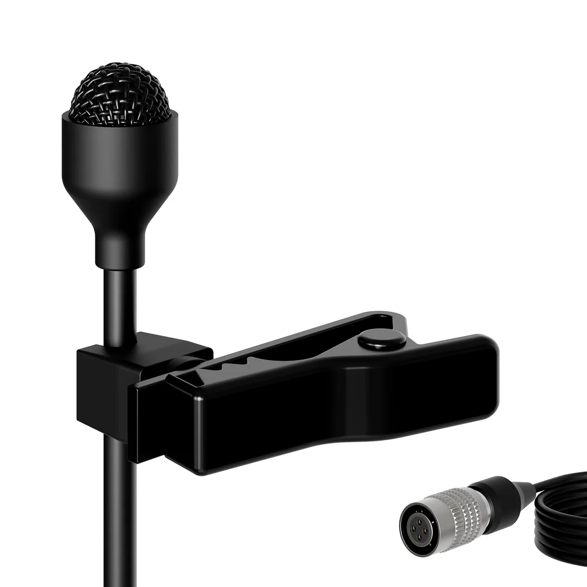  JK MIC-J 044 Lavalier Microphone Hirose 4-Pin — product photo