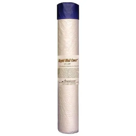Frosted clear polyethylene roll ten by one hundred feet