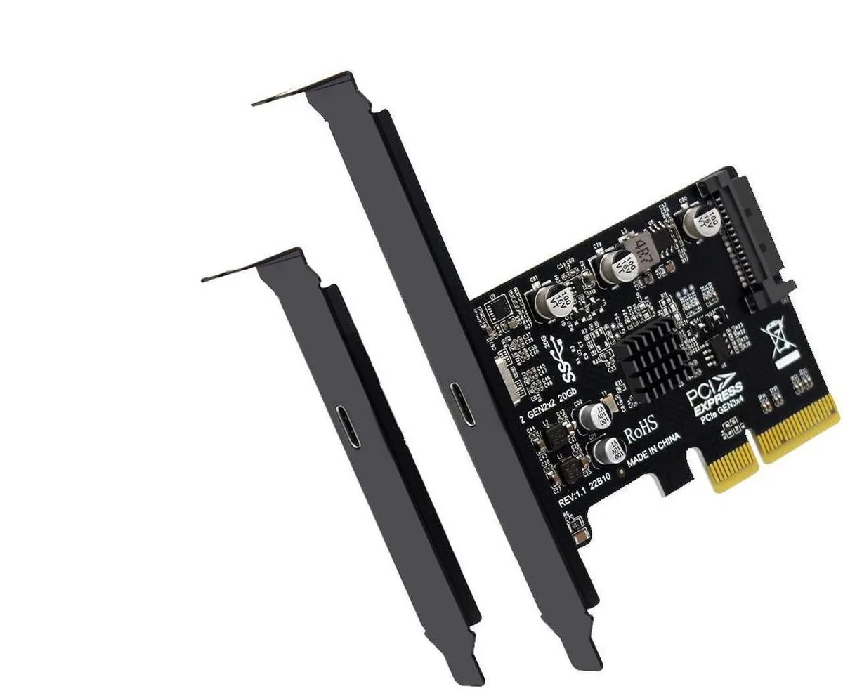 Vszerda Vszerda USB 3.2 Gen2x2 Type-C PCIe 3.0 x4 Adapter — product photo