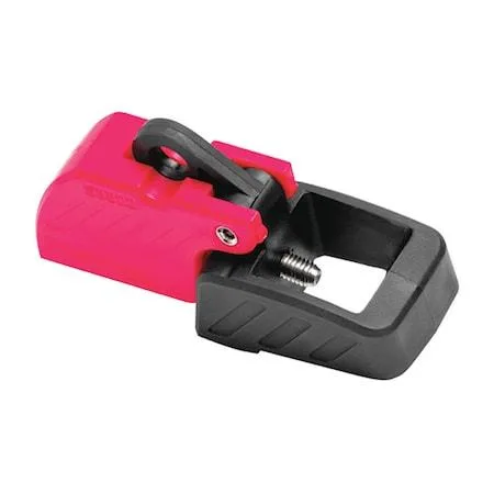 Master Lock Master Lock S3822 Circuit Breaker Lockout Clamp-On Black Red — product photo