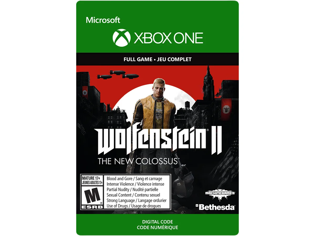 Bethesda Softworks Bethesda Softworks G3Q-00369 Wolfenstein II: The New Colossus downloadable game — product photo