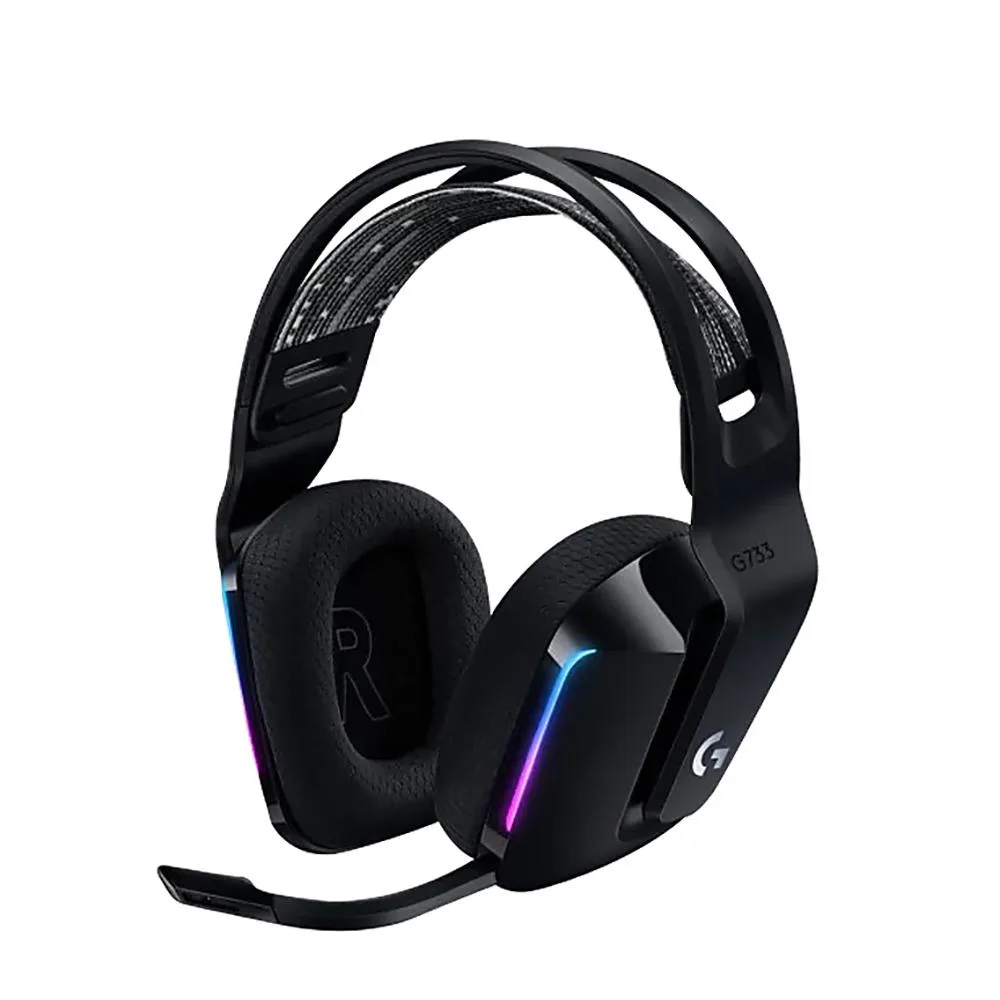 Logitech Logitech G733 Black Wireless Gaming Headset — product photo
