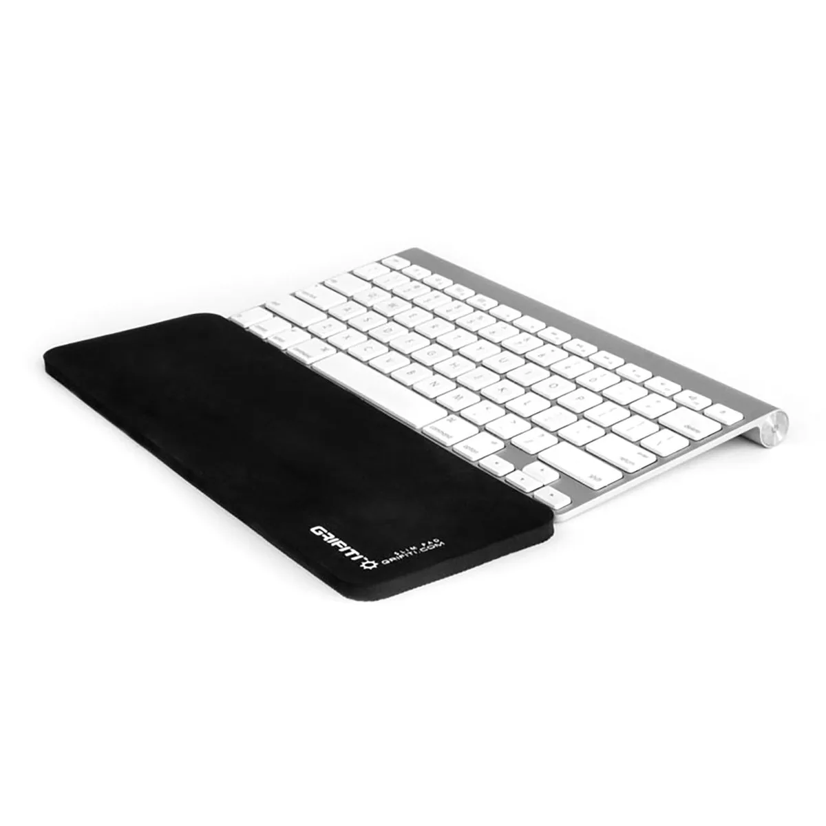 GRIFITI 2412Z Slim Wrist Pad 12" x 4" x 0.22" Black Nylon — product photo