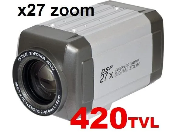 Bluecctv Bluecctv PT-7M42 27x Zoom 420TVL CCTV Camera — product photo