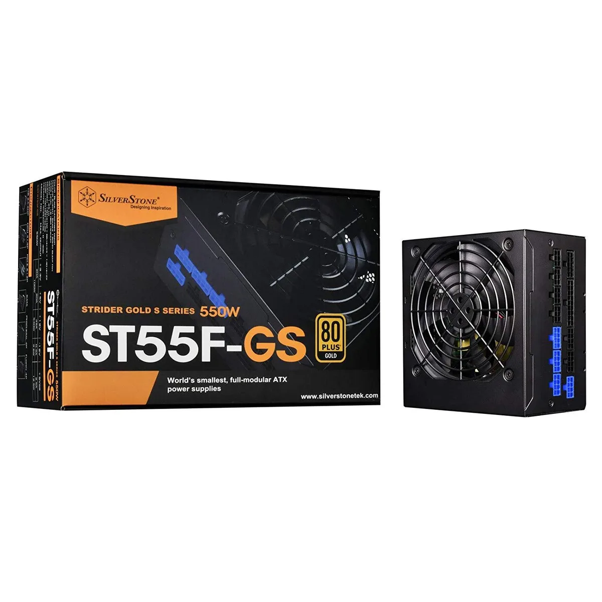 Silverstone Technology Silverstone Technology ST55F-GS 550W power supply — product photo