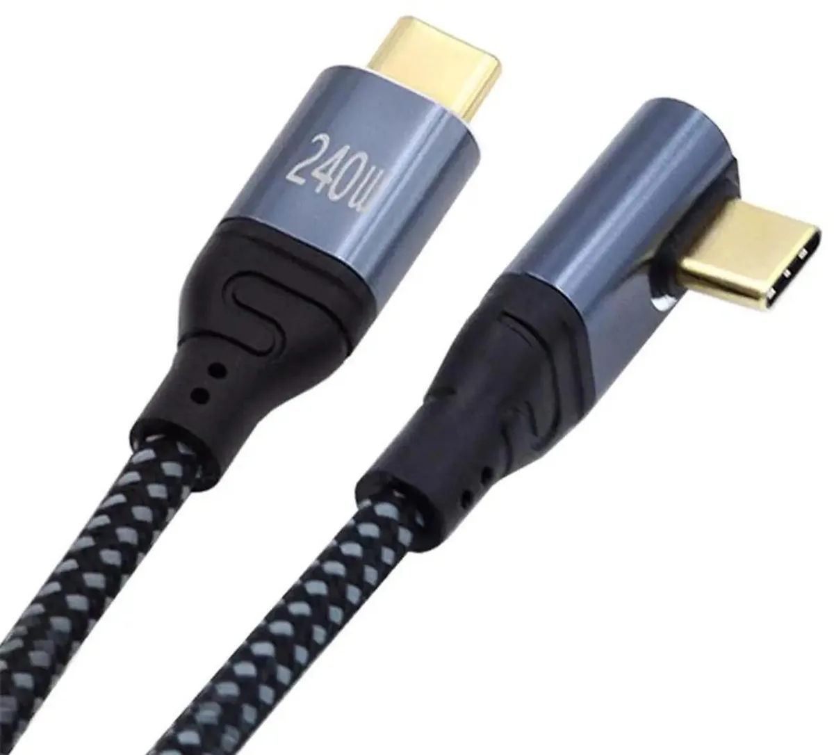 SMUGDESK SMUGDESK 90° Low-Profile USB-C Cable 50cm 240W 480Mbps — product photo