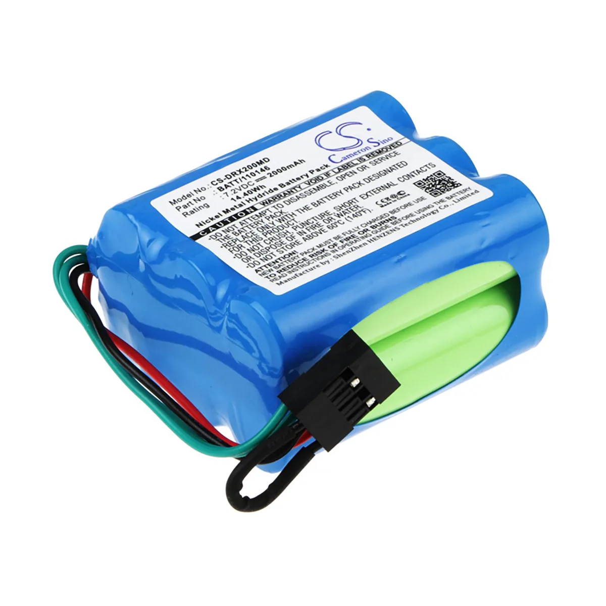 Cameron &amp; Co Cameron &amp; Co DS-CS-DRX200MD 7.2V 2000mAh Ni-MH battery blue — product photo