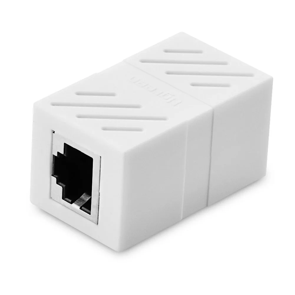 TeKit TeKit RJ45 Coupler Cat7/Cat6/Cat5e White 20311 — product photo