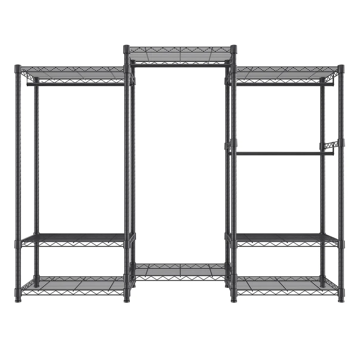 VEVOR VEVOR Heavy Duty Garment Rack 800 lbs 4 Rods 8 Tiers — product photo