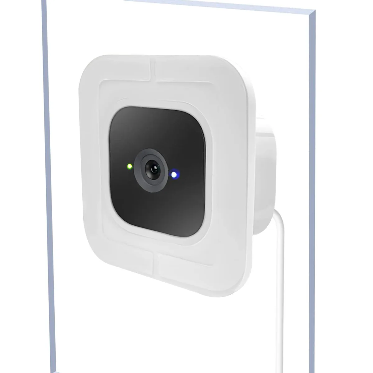 REEYEAR RYEUBlinkMiniIndrWinMontPLWte2P window mount, 2 pack, 7.5×7.8×1.5 cm — product photo