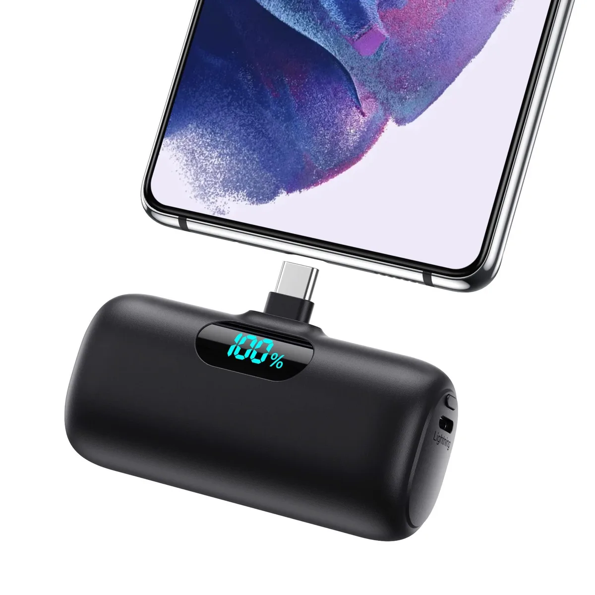 Feob HX45X2 5000mAh USB-C power bank — product photo