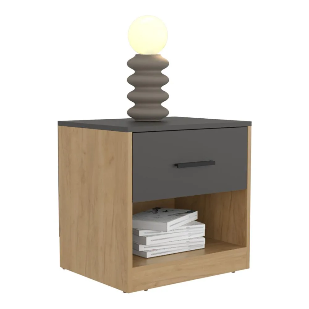 tuphen tuphen Kemp Mill Nightstand Matt Grey/Macadamia — product photo