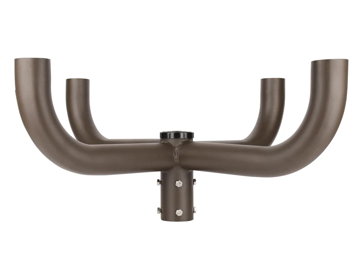 J&amp;H LED J&amp;H LED 17 in. 90-Degree Quad Bullhorn Tenon Adapter JH-1QBH90-54C — product photo