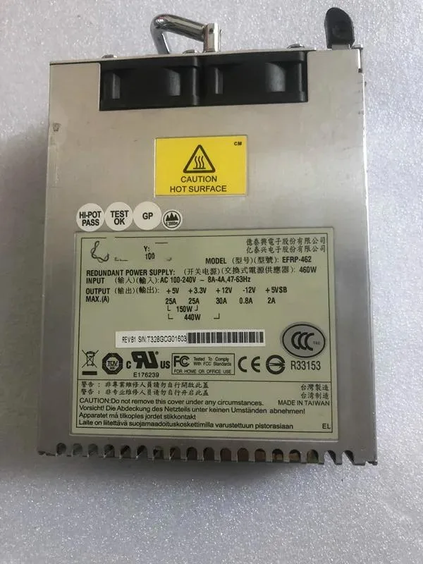Supersuperuncle Supersuperuncle For ETASIS EFRP-462 460W server power supply — product photo