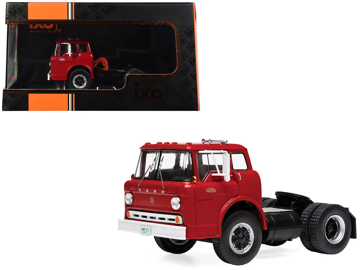 Ixo Models Ixo Models 1967 Ford C-600 Truck Tractor Red 1/43 hobby collectible — product photo