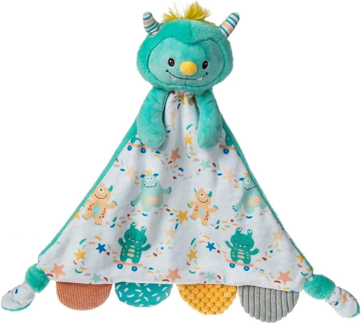 Mary Meyer Stuffed Toys Mary Meyer Mookie Monster Activity Blanket 12-Inches — product photo