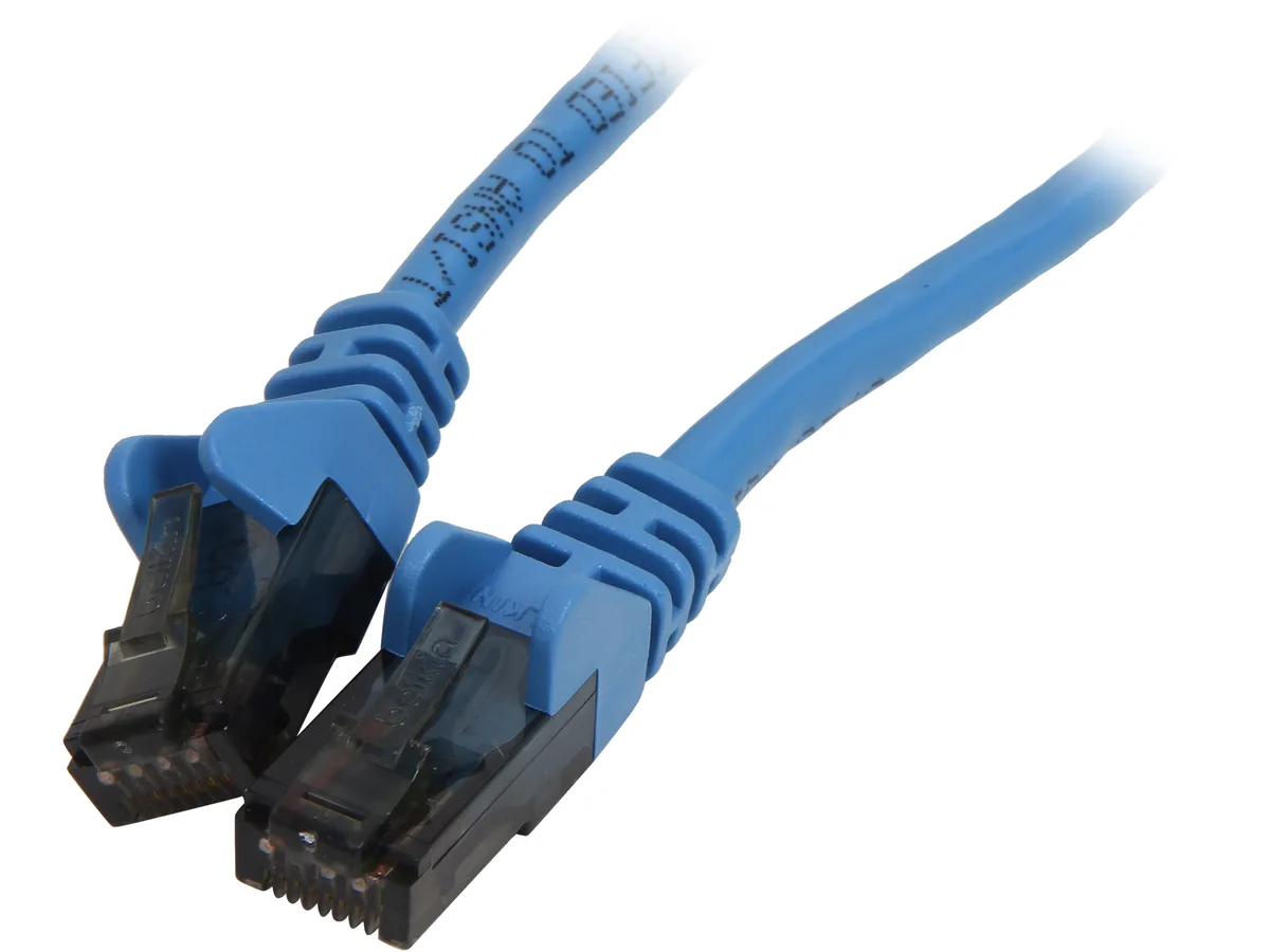Belkin Belkin A3L980-06-BLU-S network ethernet cable Cat 6 6 ft Blue — product photo