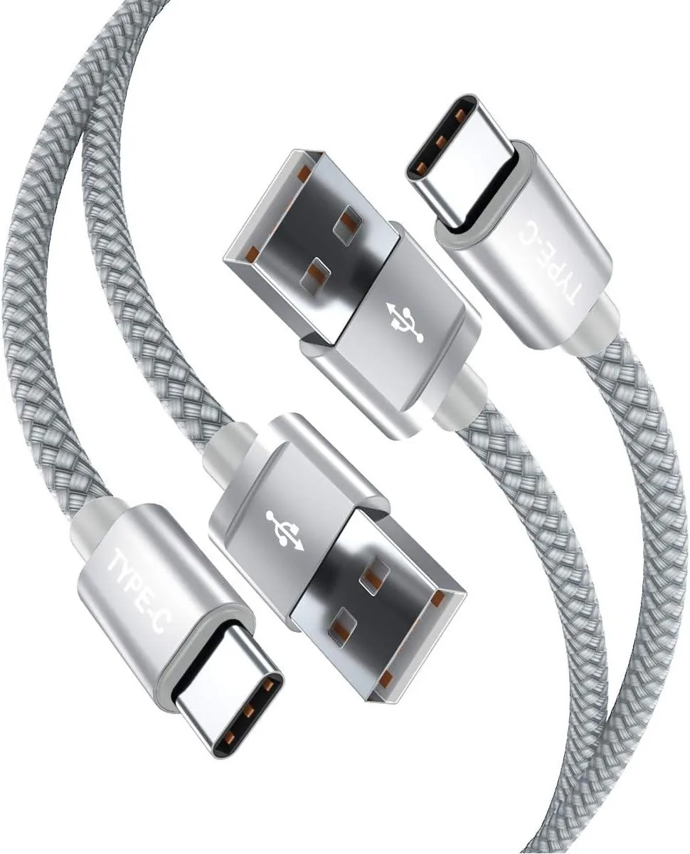 KEHIPI KEHIPI 6Pack 3/3/6/6/6/10 FT iPhone Charger Nylon Braided Lightning Cable — product photo