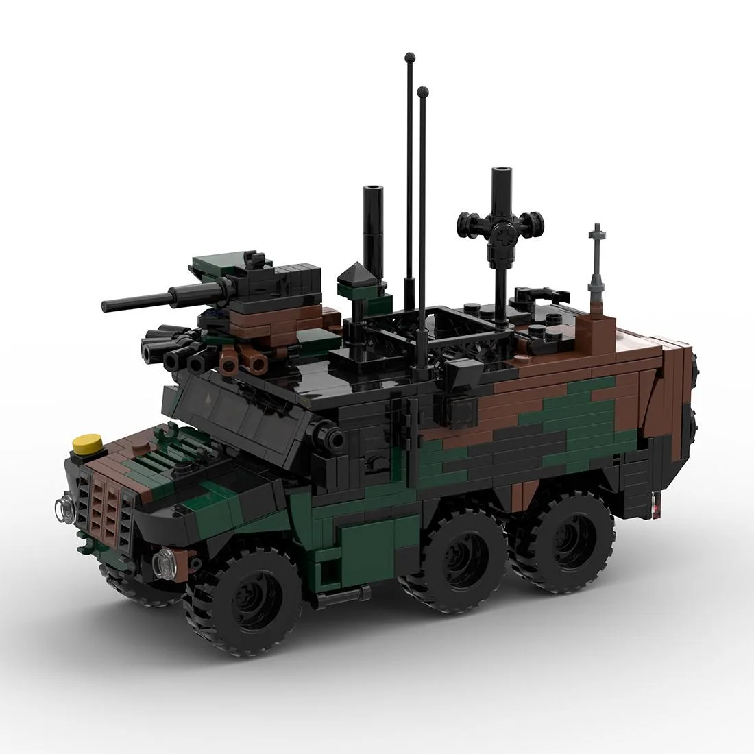 ZITIANYOUBUILD ZITIANYOUBUILD MOC-224298 French Armored Personnel Carrier 589PCS — product photo