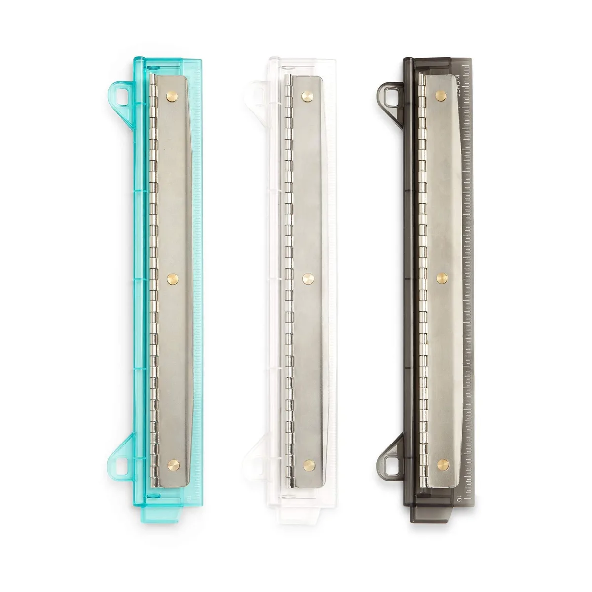  Blue Summit Supplies 3-Hole Punch Ruler Set, 3 Pack — product photo
