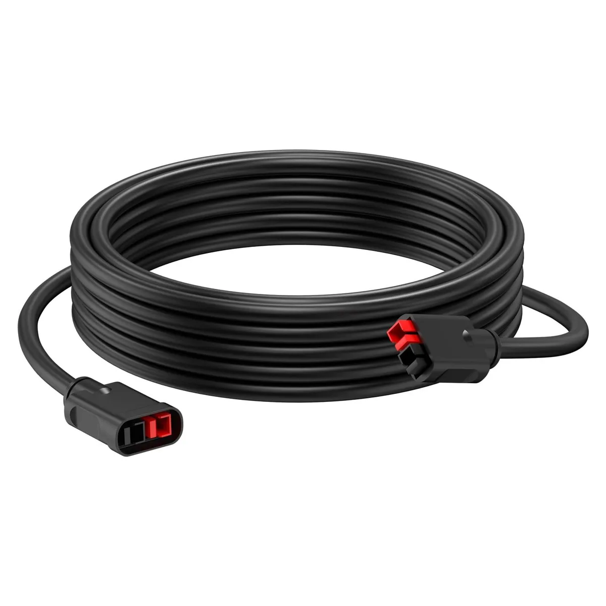 Black 15-foot extension cable with High Power Port connectors on both ends