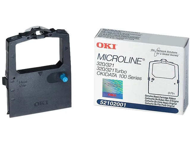 Oki Data Oki Data 52102001 printer ribbon Black 3M characters — product photo