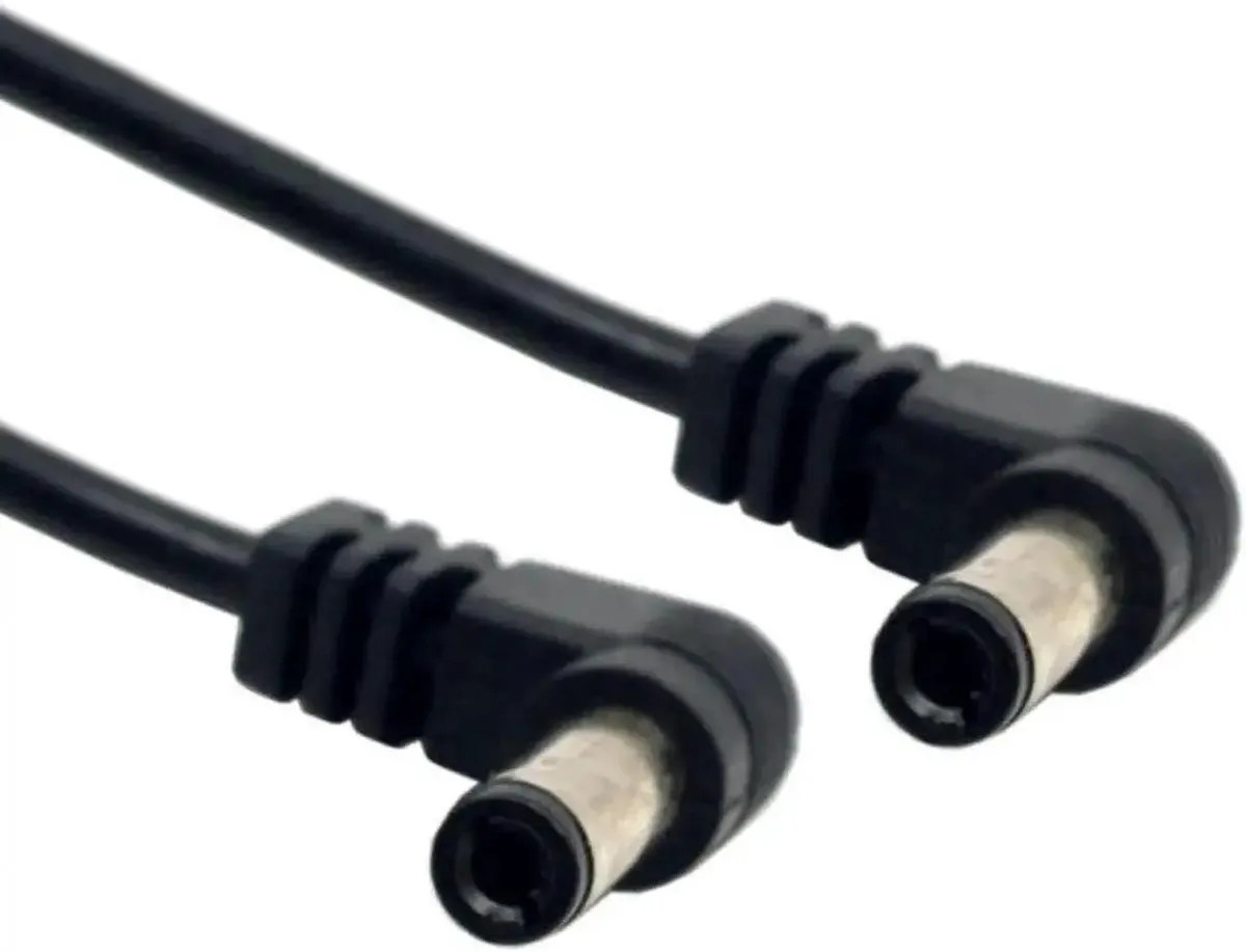 SMUGDESK SMUGDESK 90° DC Power Cord 60cm 5.5×2.1/2.5mm Male-Male — product photo