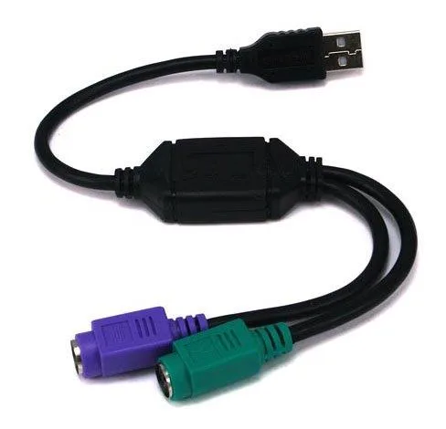 iMBAPrice iMBAPrice USB to Dual PS/2 Adapter Black — product photo