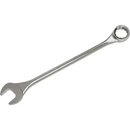 Gray Tools 60mm 12-point combination wrench satin chrome finish