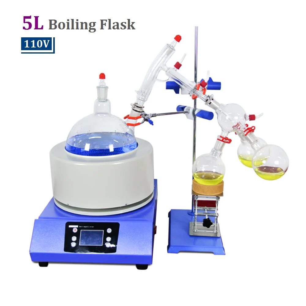 HNZXIB HNZXIB SPD-5L 5L 110V short-path distillation laboratory supply — product photo