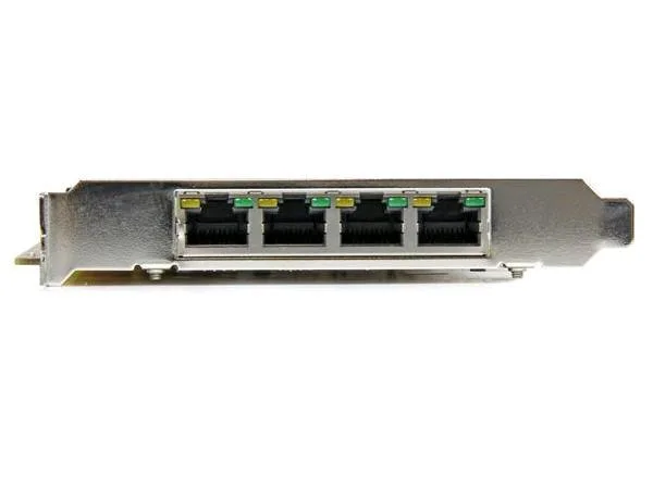 STARTECH STARTECH ST4000PEXPSE 4-port Gigabit PoE network card — product photo