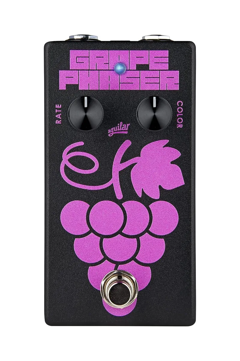 LORDWORLD LORDWORLD Grape Phaser V2 Bass Effects Pedal — product photo