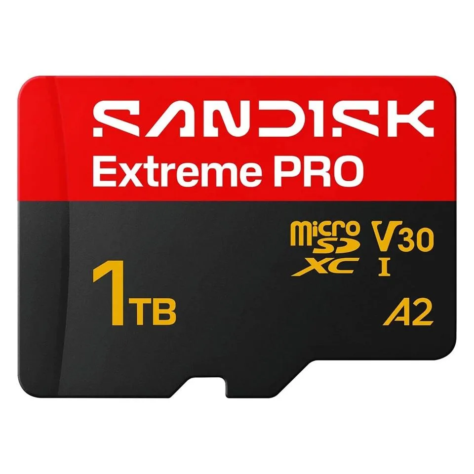 SanDisk SanDisk Extreme PRO microSDXC 1TB 250MB/s memory card + Adapter SDSQXCJ-1T00-GS6MA — product photo