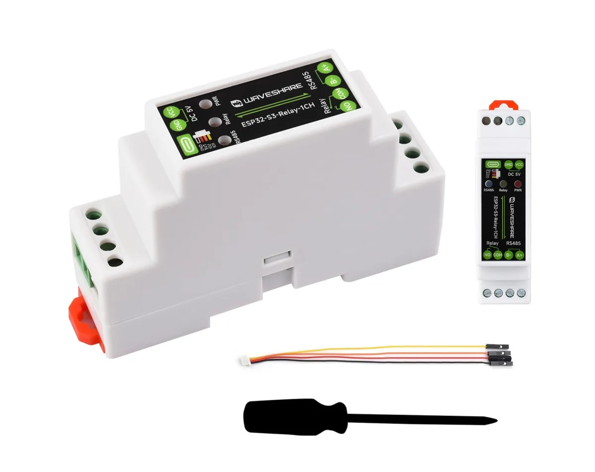BESIGN BESIGN 2 in 1 Accessory ESP32-S3 WiFi Relay Module RS485 10A 250VAC — product photo