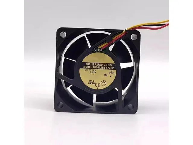 TSUJ TSUJ Kepler-C72J-OYS-0368 12V 0.75A 6025 AD0612EB-A72GP Power Supply 6cm Cooling Fan 2 in 1 accessory — product photo