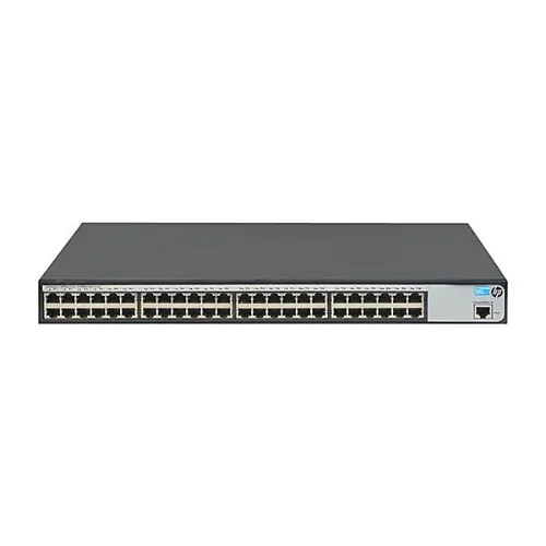 HPE HPE 1620-48G network switch 48 ports managed 1U rack-mountable — product photo