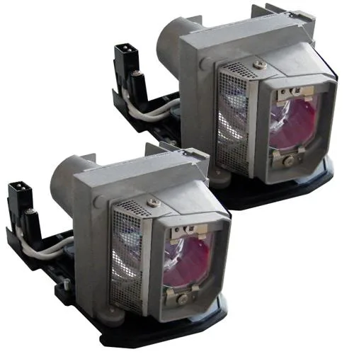 Two new DLP replacement lamps in matte black housing