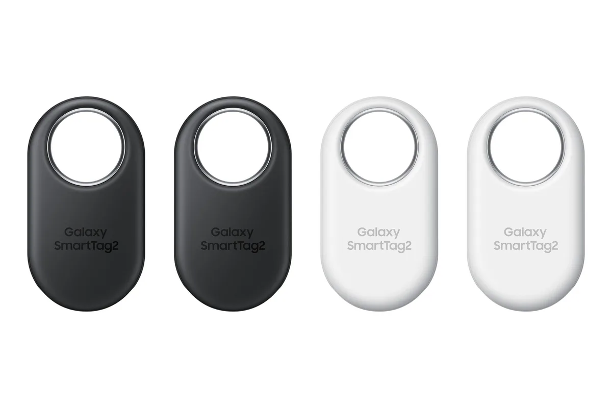 SAMSUNG SAMSUNG SmartTag2 (2023) Bluetooth + UWB Tracker 4-Pack Black/White — product photo