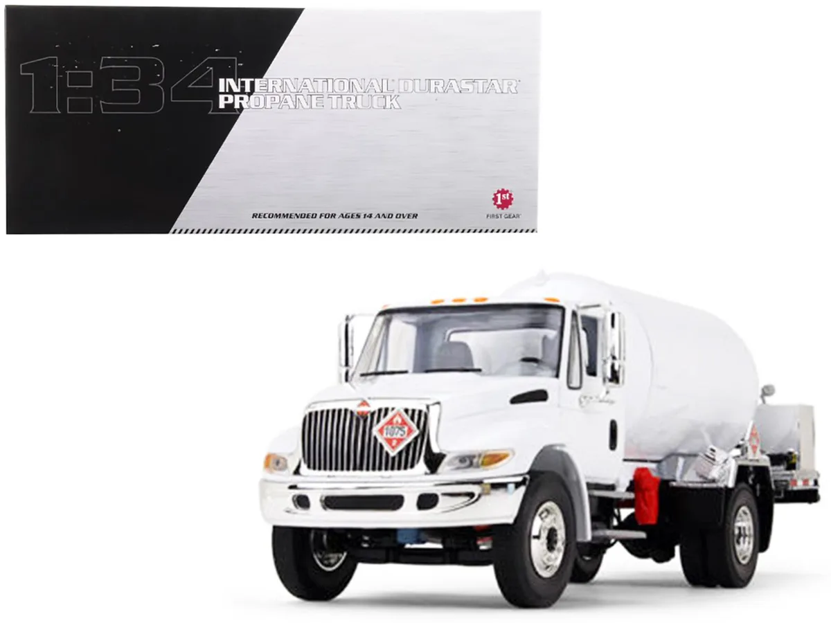 First Gear First Gear International DuraStar Propane Body White 1/34 Diecast — product photo