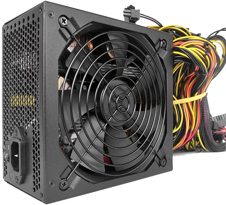 myVolts myVolts 1800W Miner Power Supply 96% Efficiency AC 180-260V ATX 8 GPU — product photo