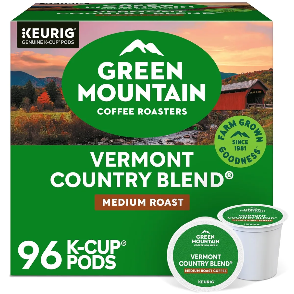 Keurig Keurig T6602CT Vermont Country Blend K-Cup Pods 96 Count — product photo