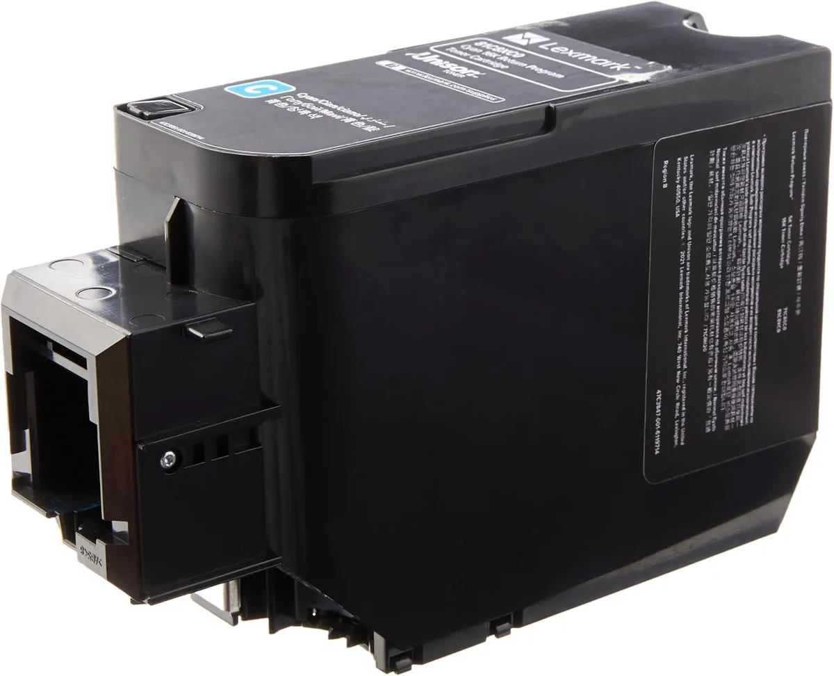 Lexmark Lexmark 81C8XC0 Cyan Extra High Yield 16200 Pages toner cartridges (genuine brands) — product photo