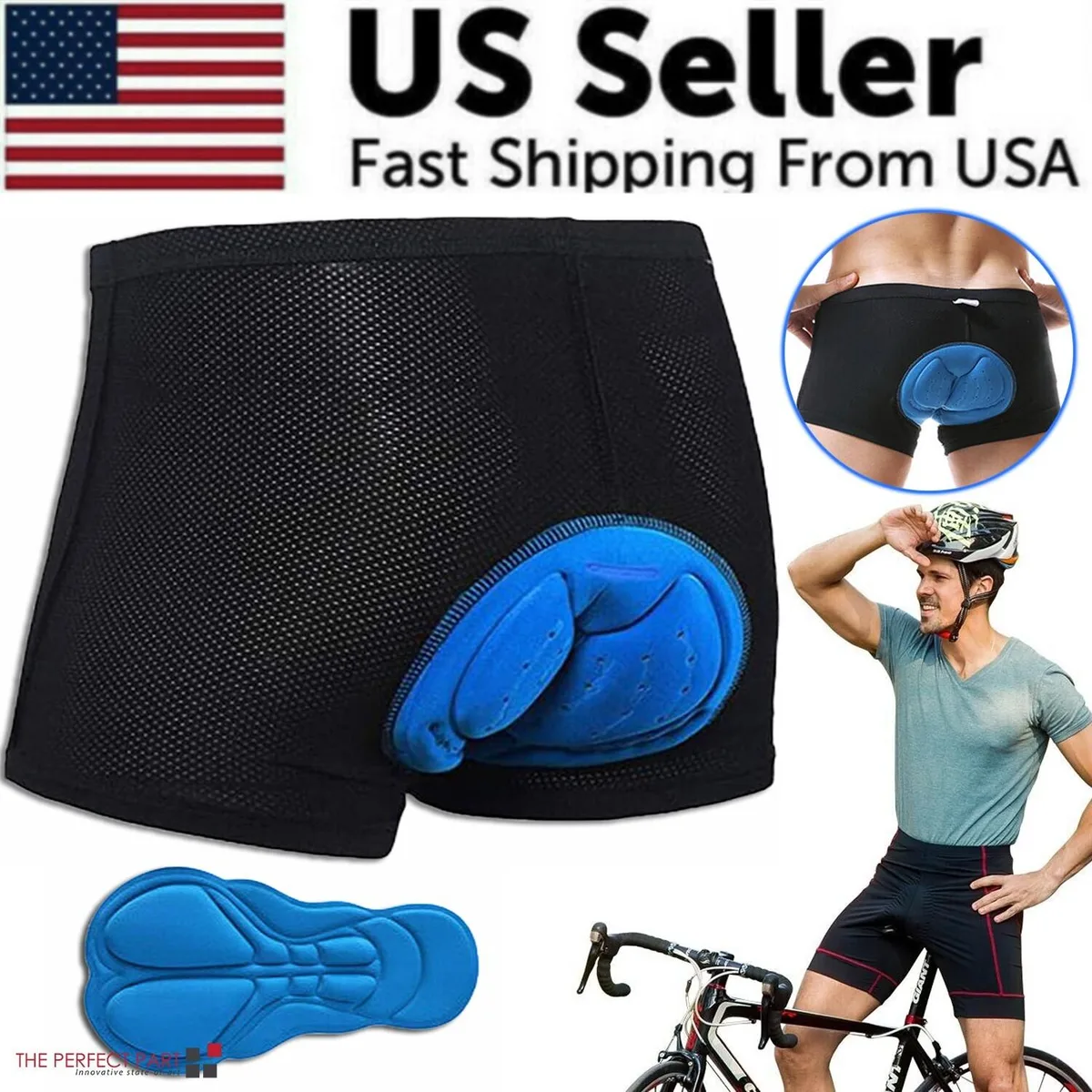 The Perfect Part The Perfect Part Cycling Shorts S 68-72cm Black Blue — product photo