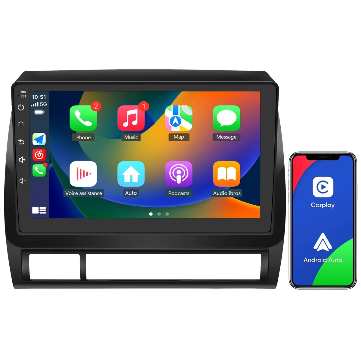 litillbuly litillbuly Android 13 Car Stereo Toyota Tacoma 2005-2015 2+32GB Car Electronics Accessory — product photo