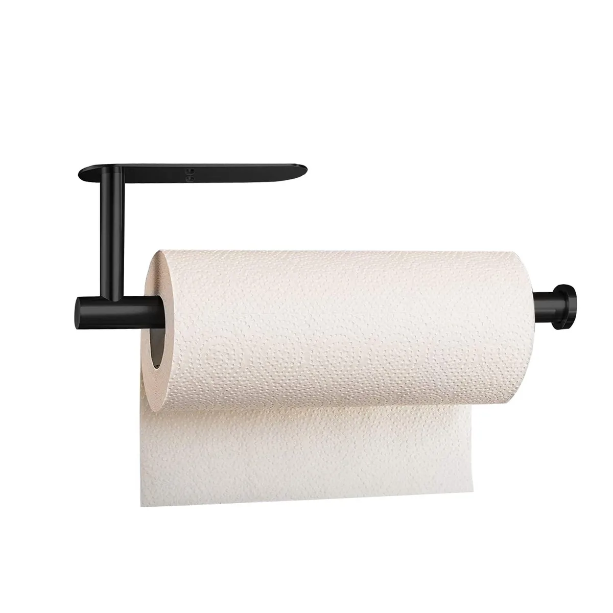 Paper Towel Holder SUS 304 Stainless Steel Matt Black 13 2/5 inch 15lbs — product photo