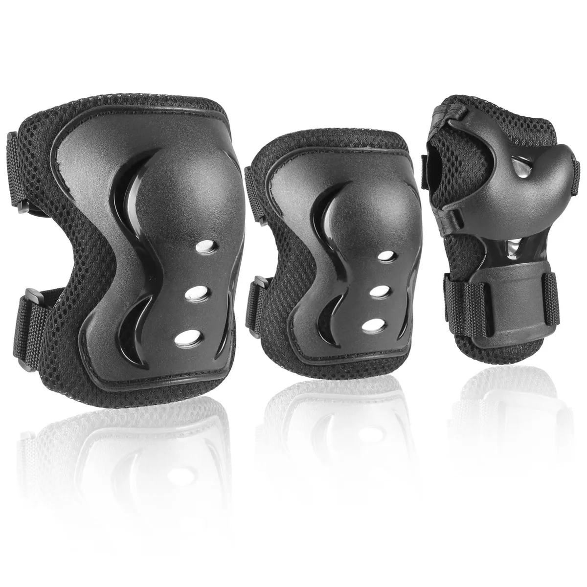JBM JBM-PG-PAD-SK3-WEK-L-BE-AB247 Large Black skateboard protective gear — product photo