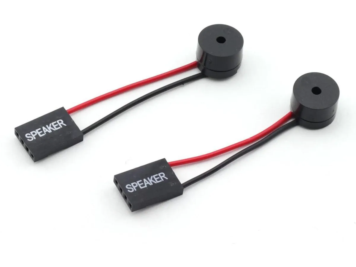 Corn Electronics Corn Electronics 2pcs Mini Speaker Beep Alarm Buzzer 2.54mm — product photo
