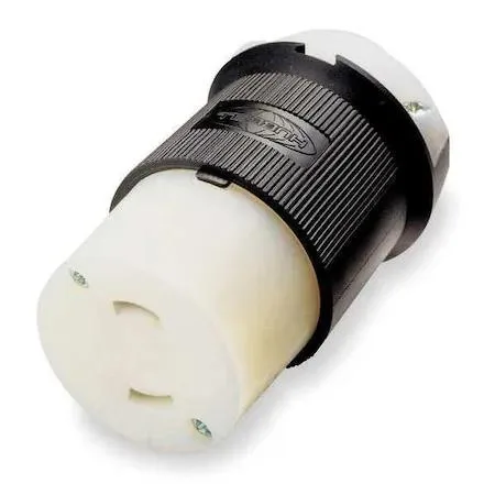Hubbell Incorporated Hubbell Incorporated HBL7506C 15A Twist-Lock Connector 2P 2W 125VAC video accessory — product photo